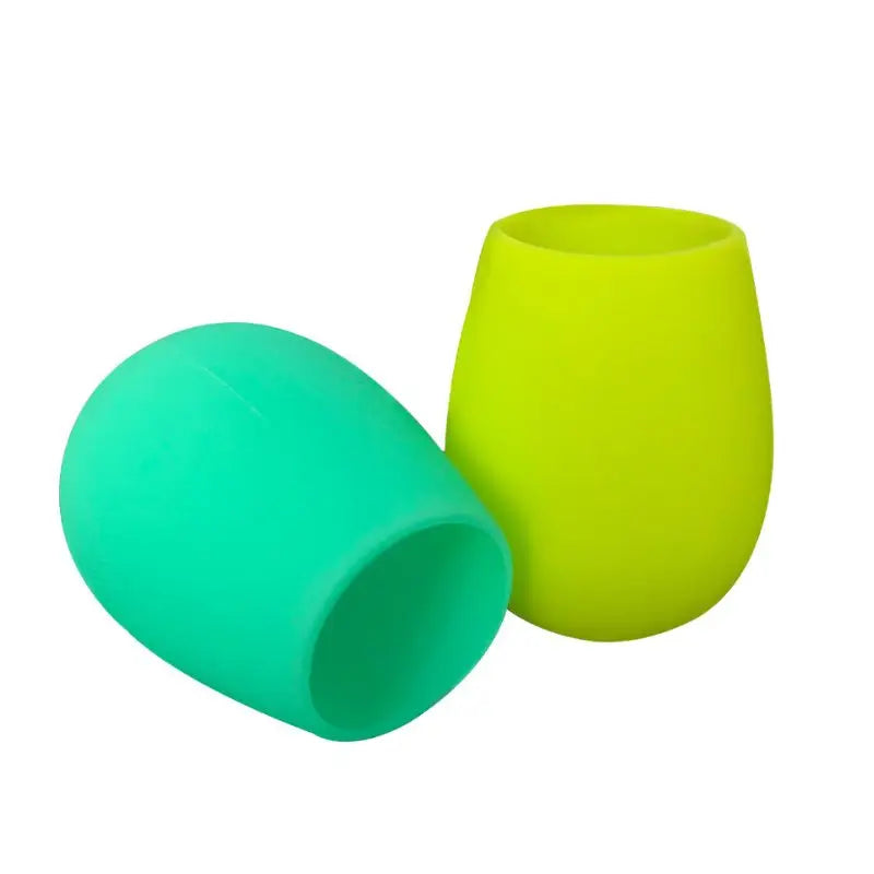 Collapsible Silicone Party Cups — Foldable Reusable Drink Cups
