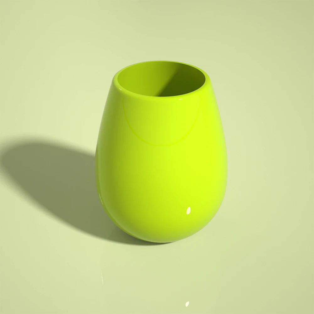 Collapsible Silicone Party Cups — Foldable Reusable Drink Cups