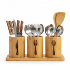 Lifestyle - Bamboo Utensil Holder